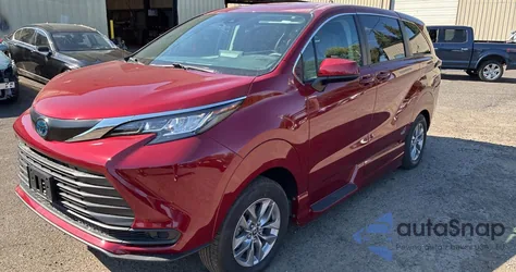 2022 Toyota Sienna Le из США, поврежденный, VIN 5TDKSKFC7NS042041